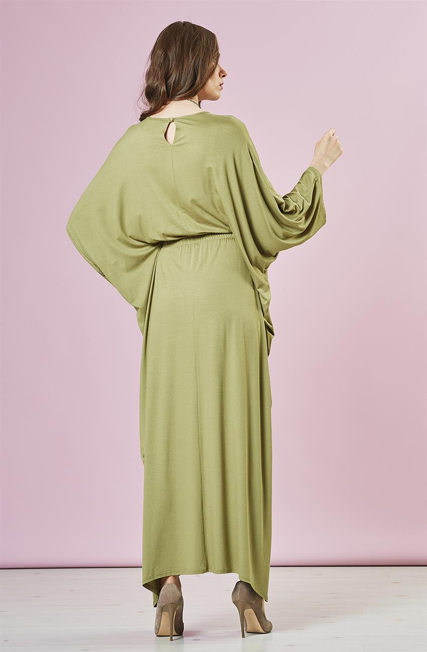 Drab فستان-أخضر ar-54010-21