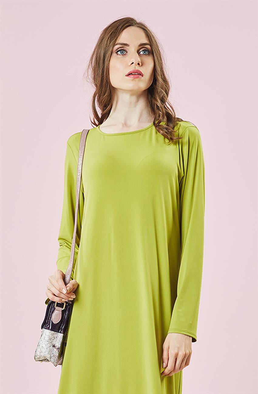 Estas Yeşil Elbise 54125-21