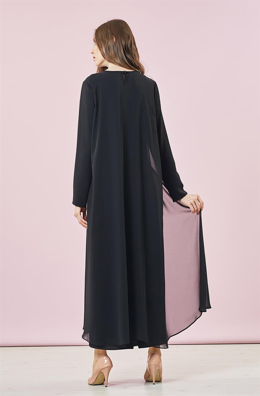 Twist فستان-أسود ar-64020-01