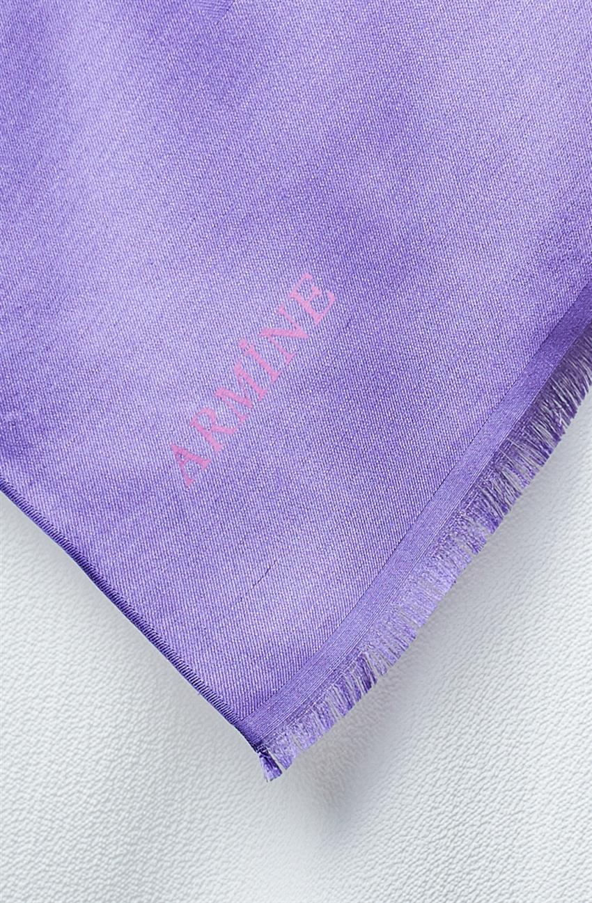 Armine %100 Scarf-Renk 1240-E6-Purple