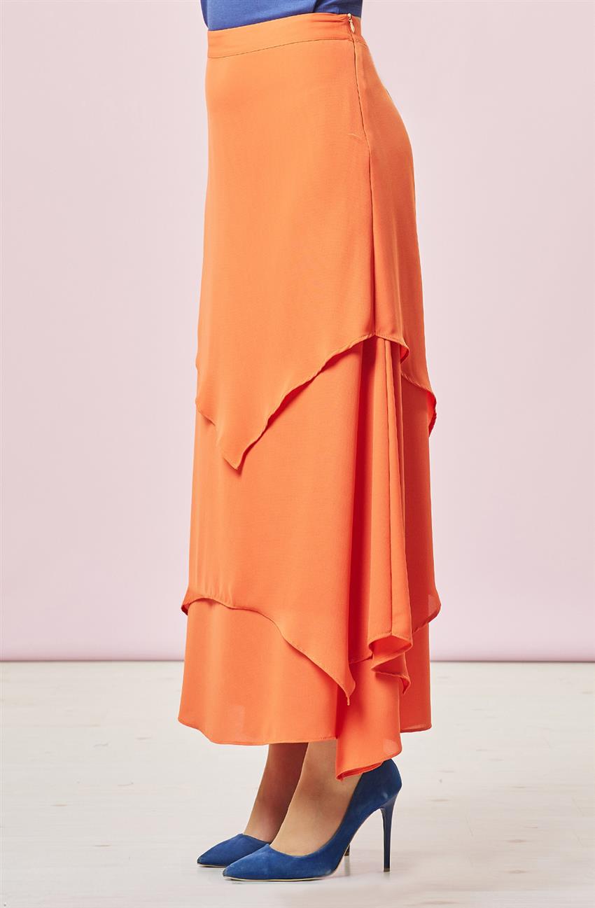 Mirror Skirt-Orange 51021-37