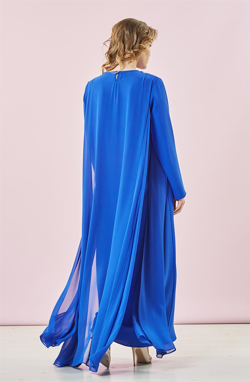 Rapid فستان-أزرق ar-63038-70