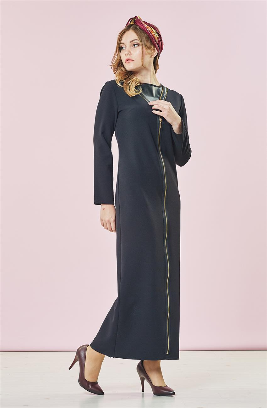 Utopia Dress-Black 64009-01