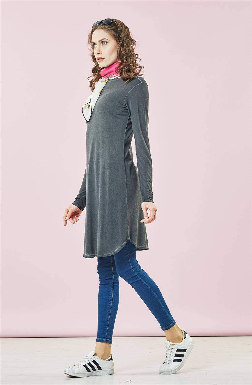 Jerry Lee Tunic-Gray 53214-04