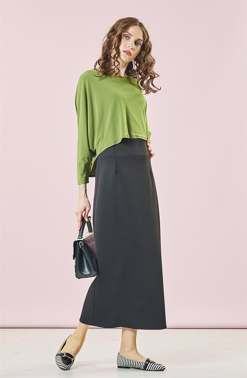 Elbow Skirt-Black 61009-01