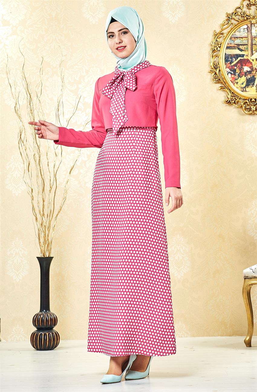 Evening Dress Dress-Pink KA-B6-23017-17