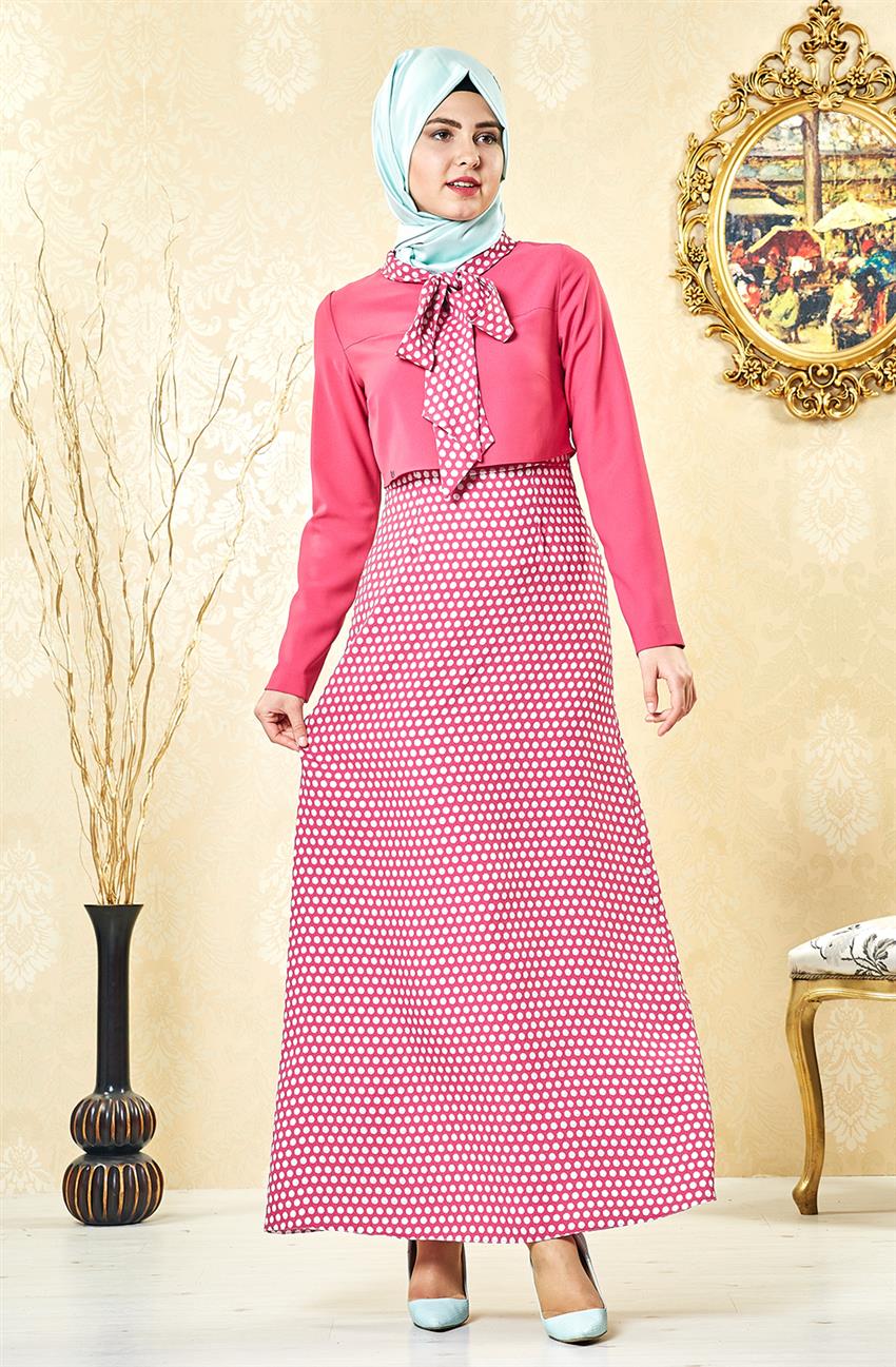 Evening Dress Dress-Pink KA-B6-23017-17