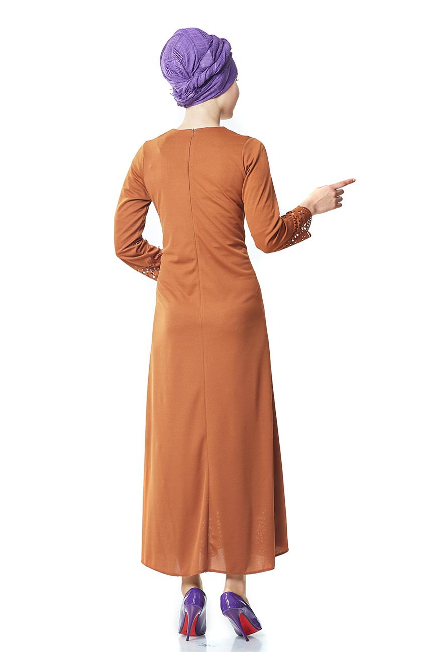 Dress-cinnamon 6053-57
