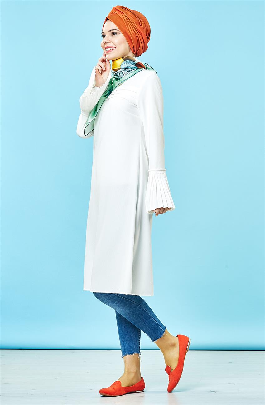 Hijab United Tunic-White 5170-02