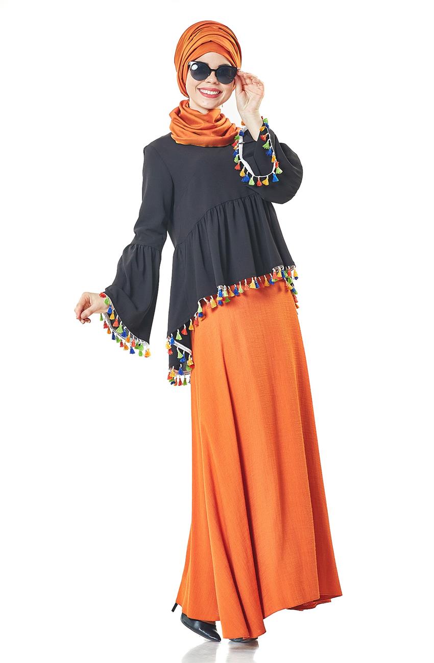 Skirt-Oranj H8193-25