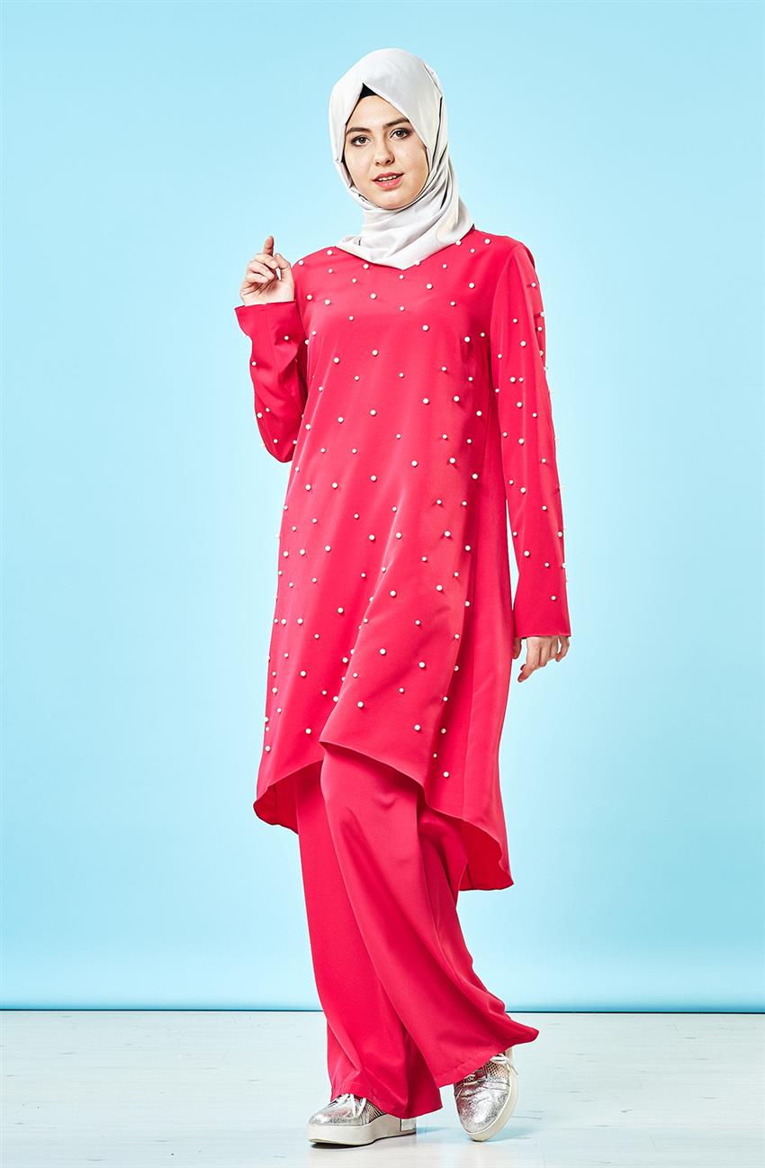 فستان سهرة فستان-فوشي ar-9008-43