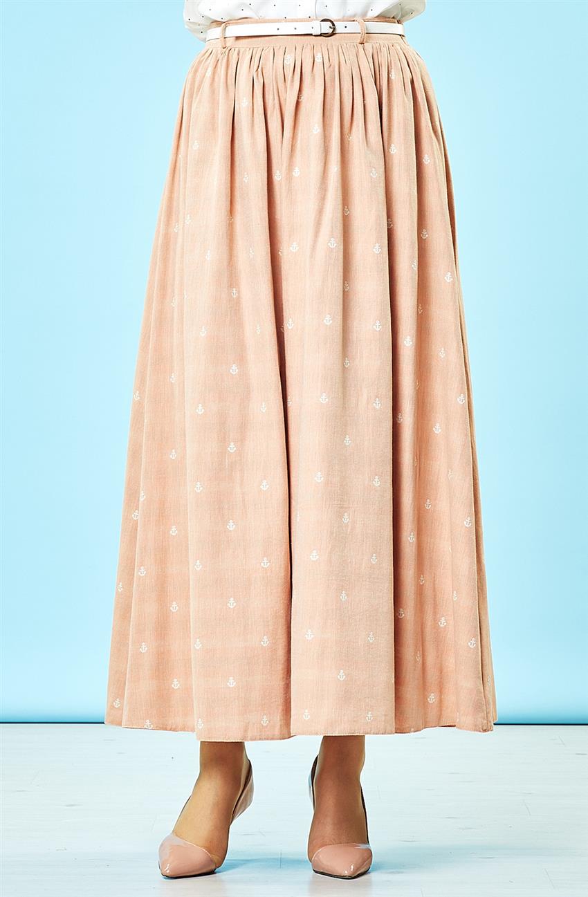 Skirt-Orange H6561-25
