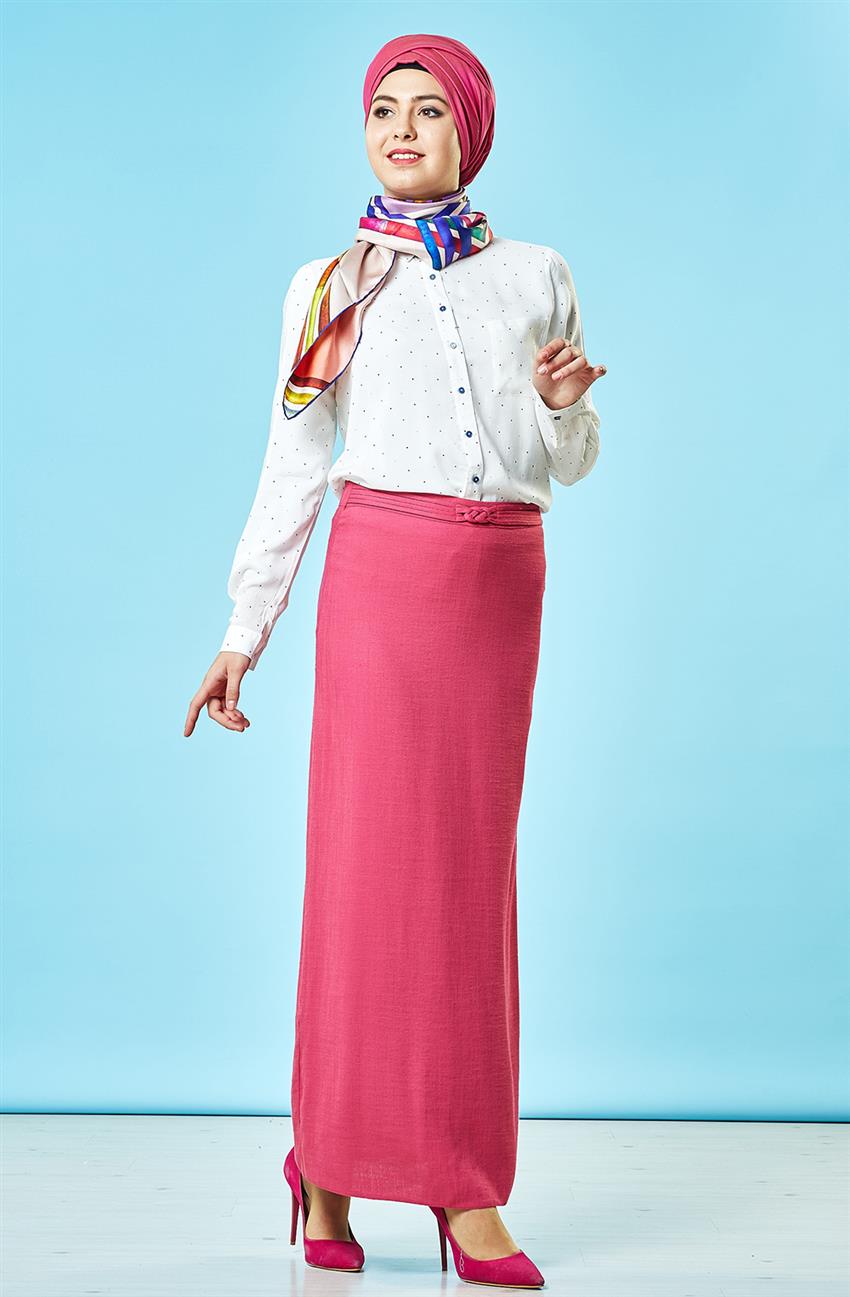 Skirt-Pink H7236-15