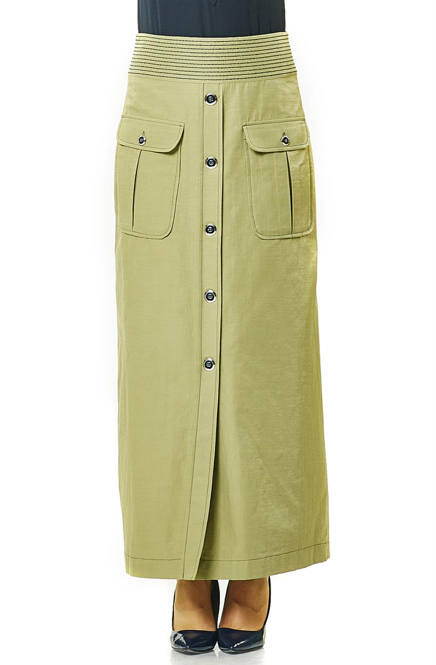 Skirt-Khaki KA-B6-12119-21