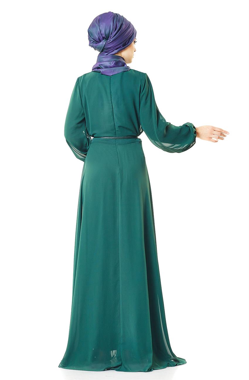 Evening Dress Dress-Green 2029-21