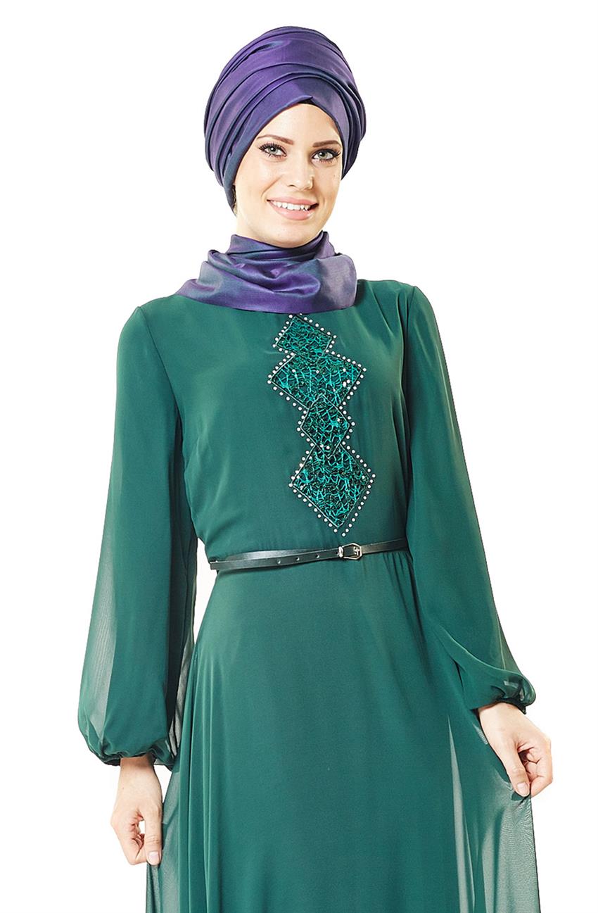 فستان سهرة فستان-أخضر ar-2029-21