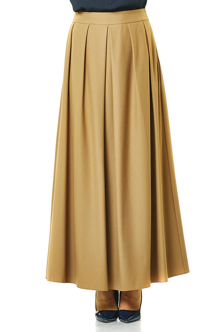 Skirt-Camel H6736-03