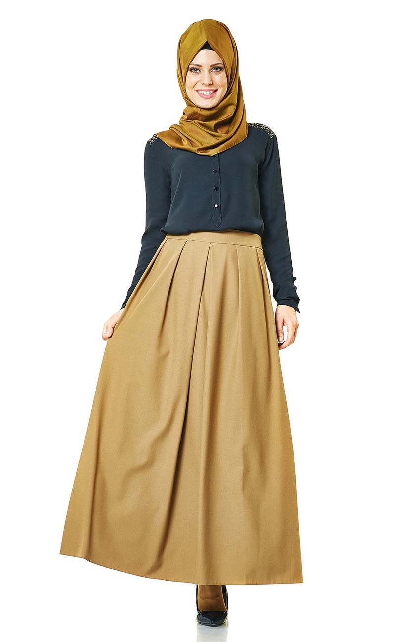 Skirt-Camel H6736-03