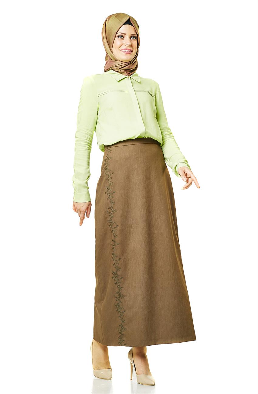 Skirt-Khaki H8277-24