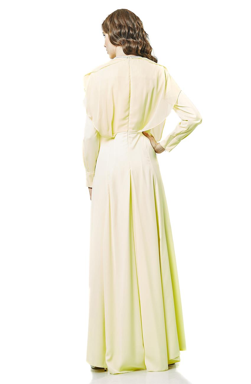 فستان سهرة فستان-أصفر DO-A4-64003-91