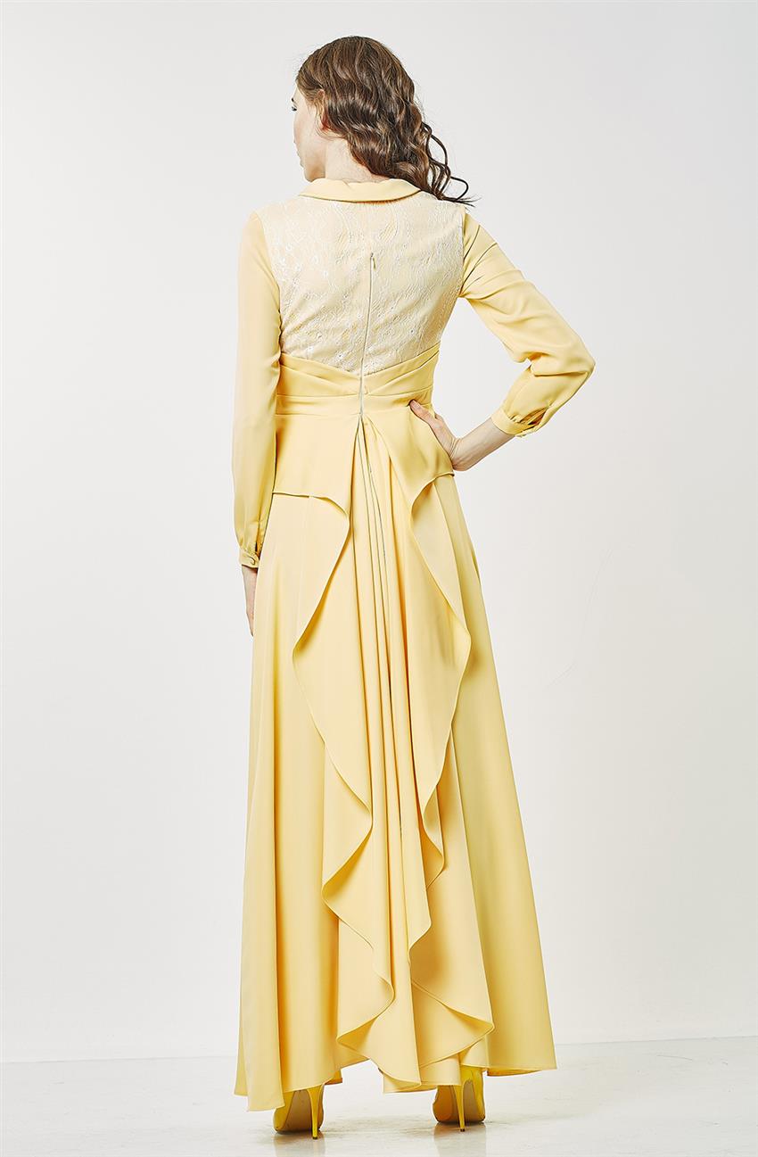 Evening Dress Dress-Muz Kabuğu DO-A4-64017-91