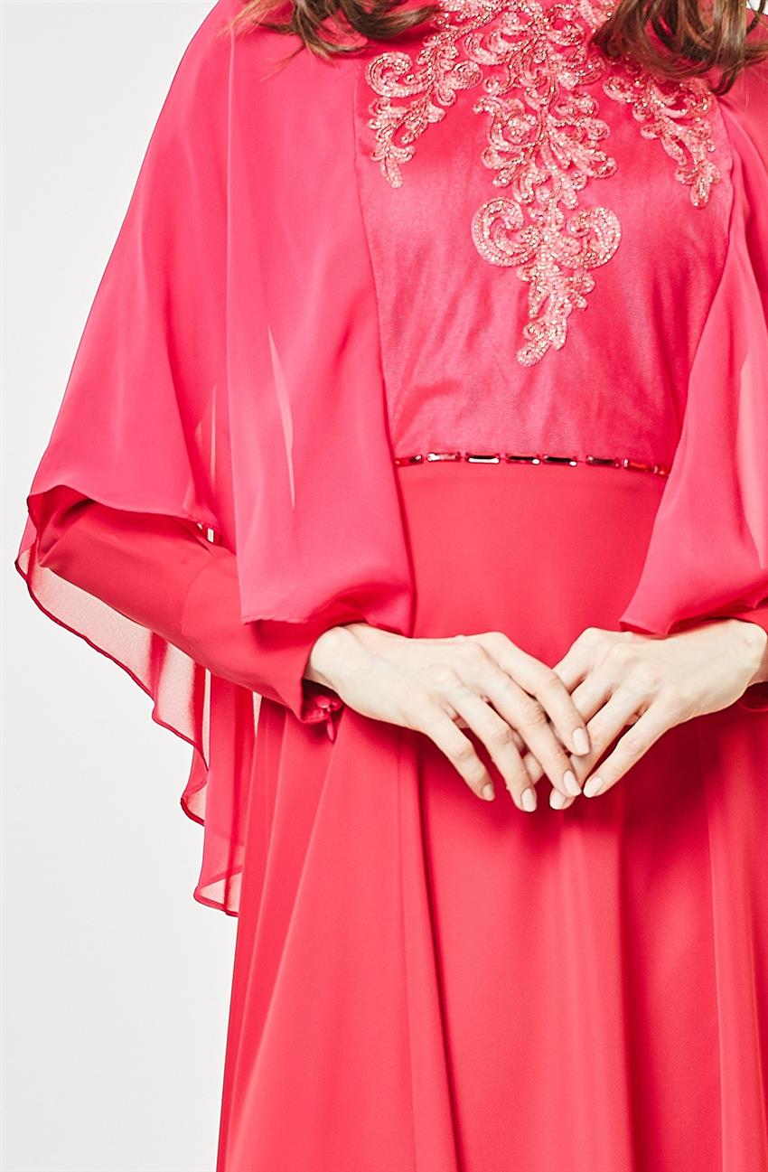 Evening Dress Dress-Pink DO-A4-64021-17