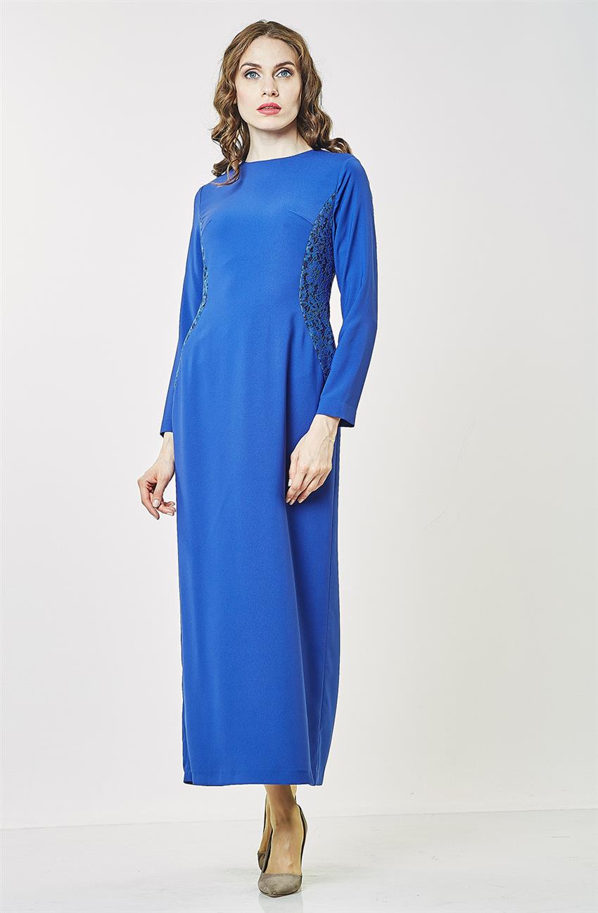 Evening Dress Dress Suit-Sax KA-B6-16003-74