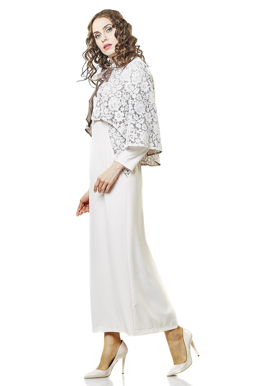 Abiye Elbise Takım-Pudra KA-B6-16003-32