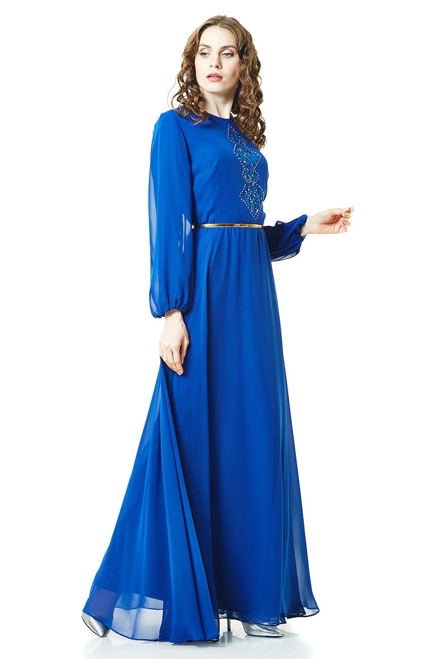 فستان سهرة فستان-أزرق غامق ar-2029-47