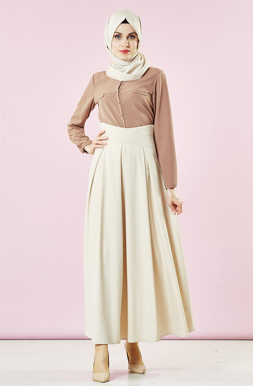 Skirt-Camel H7369-03