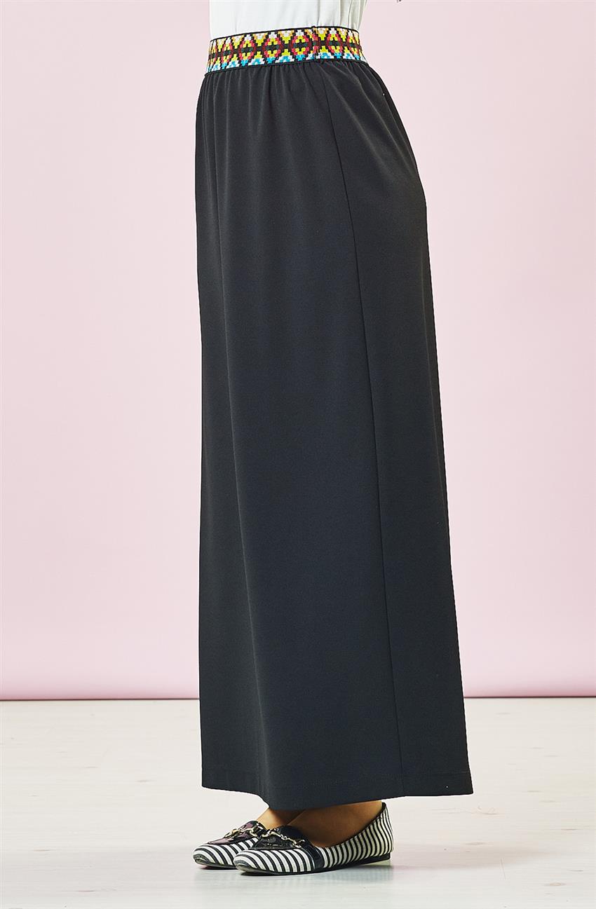 Skirt-Black KA-B7-12071-12
