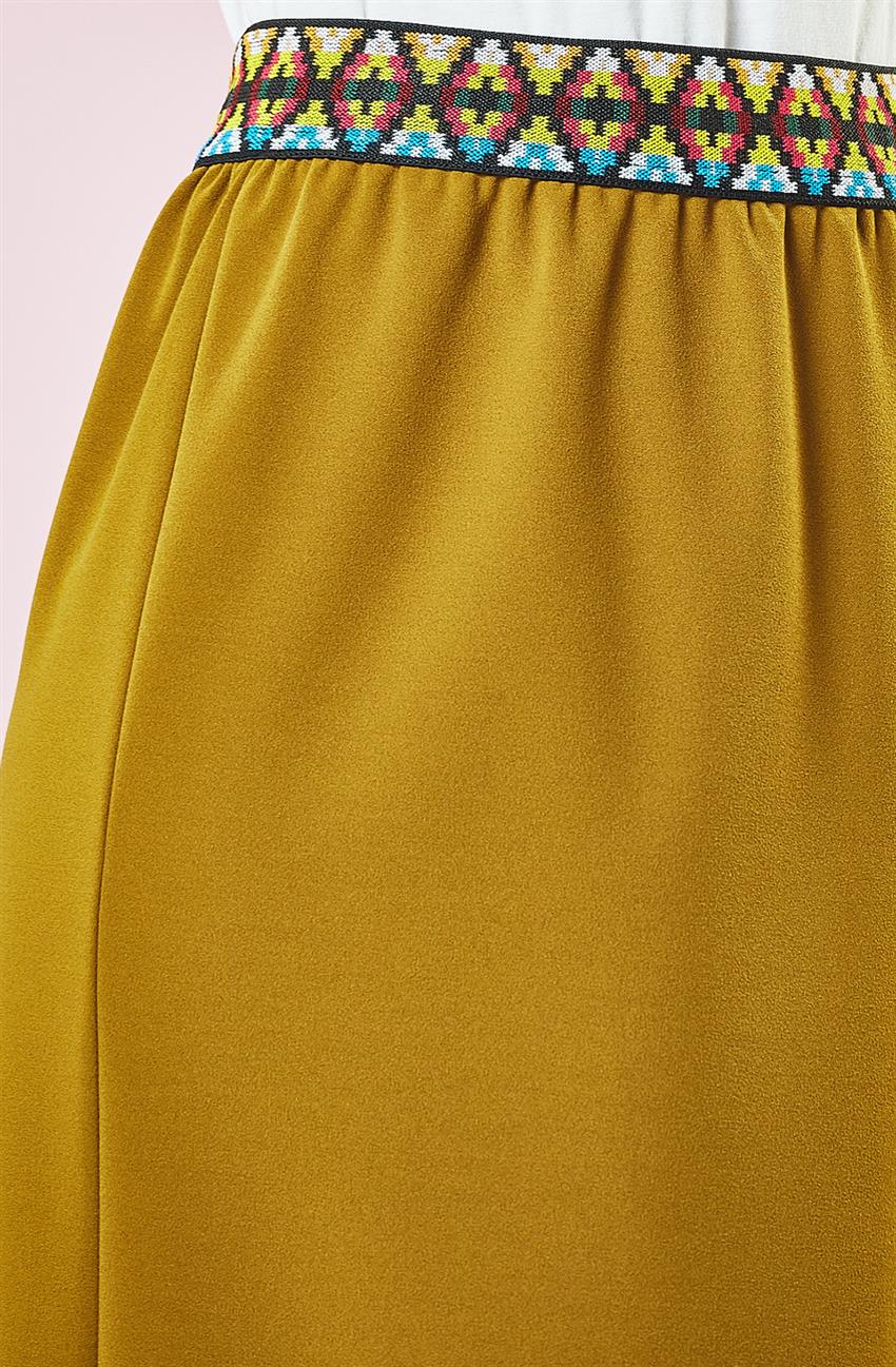 Skirt-Olive KA-B7-12071-33