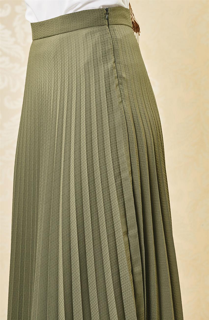 Skirt-Khaki KA-B7-12032-21