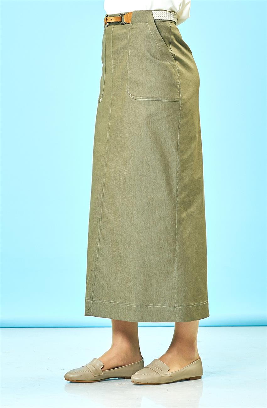 Skirt-Khaki KA-B7-12080-21