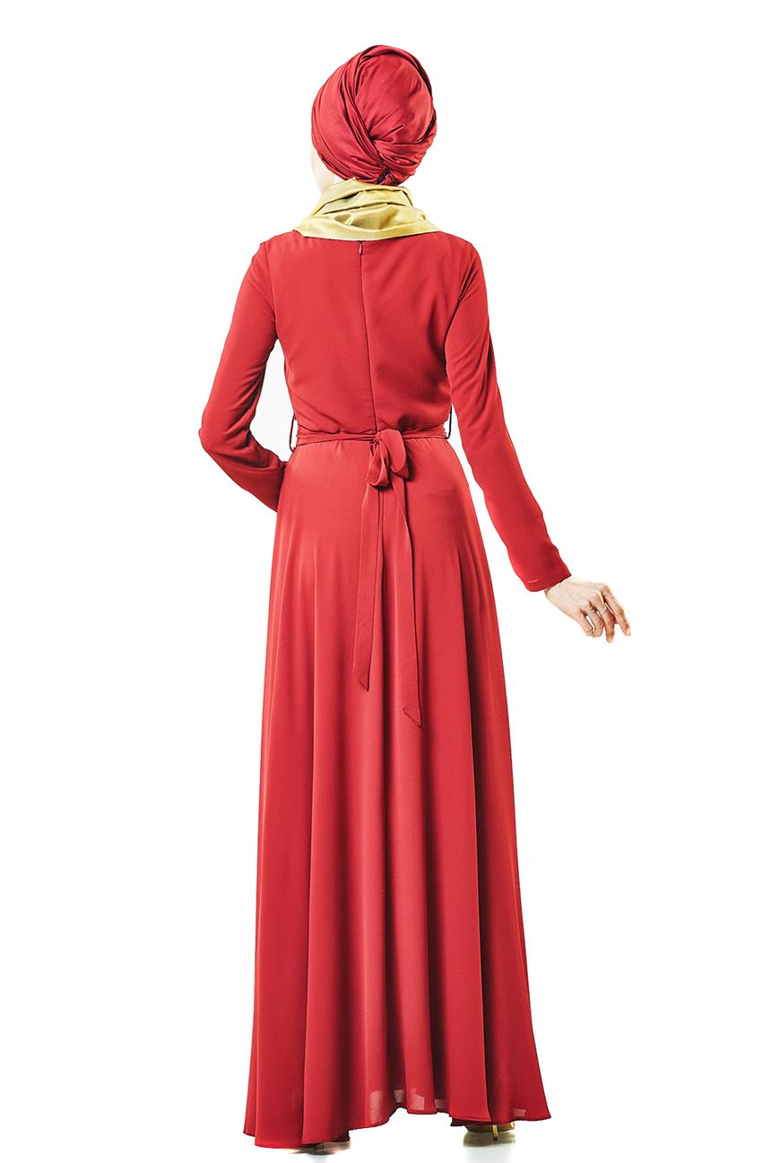 فستان سهرة فستان-أحمر ar-2627-34