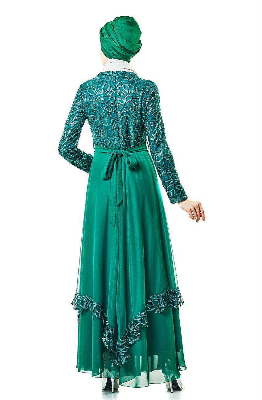 فستان سهرة فستان-أخضر ar-2664-21