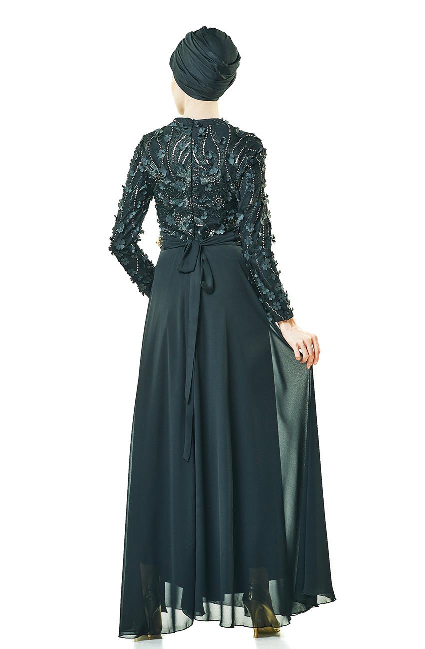 Evening Dress Dress-Black 2707-01