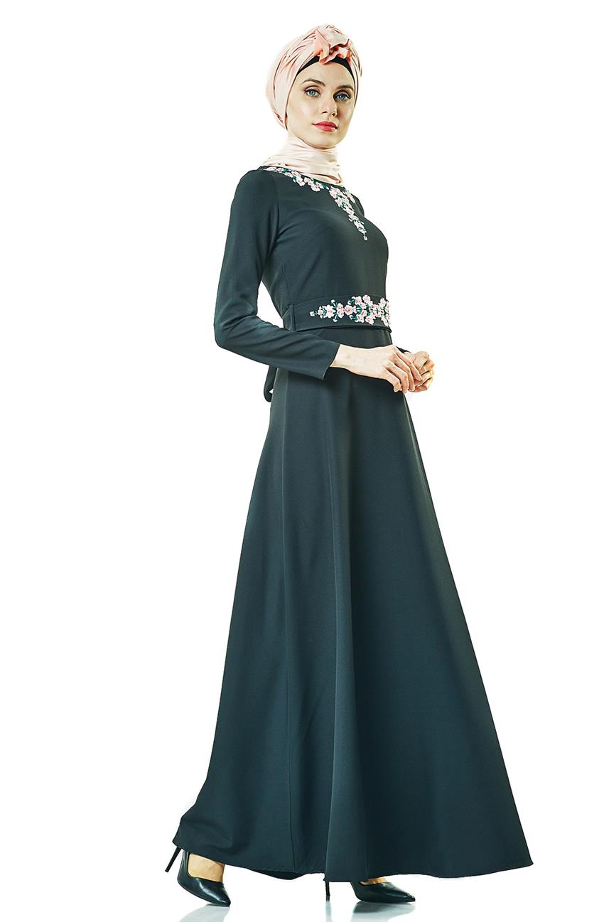 Evening Dress Dress-Black 2770-01