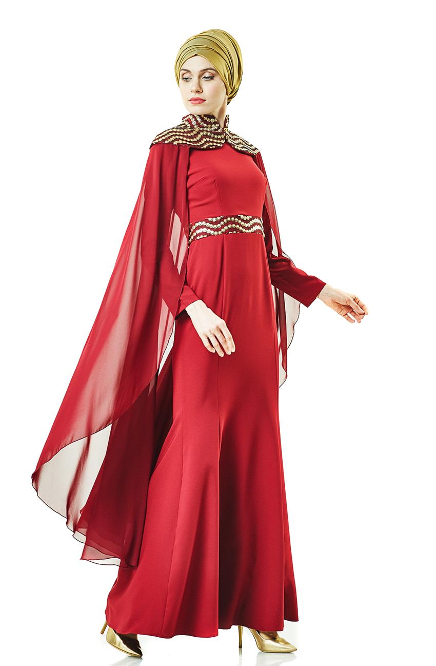 Evening Dress Dress-Red 6361-34