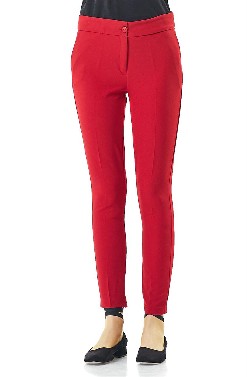 Pants-Red BL1057-34