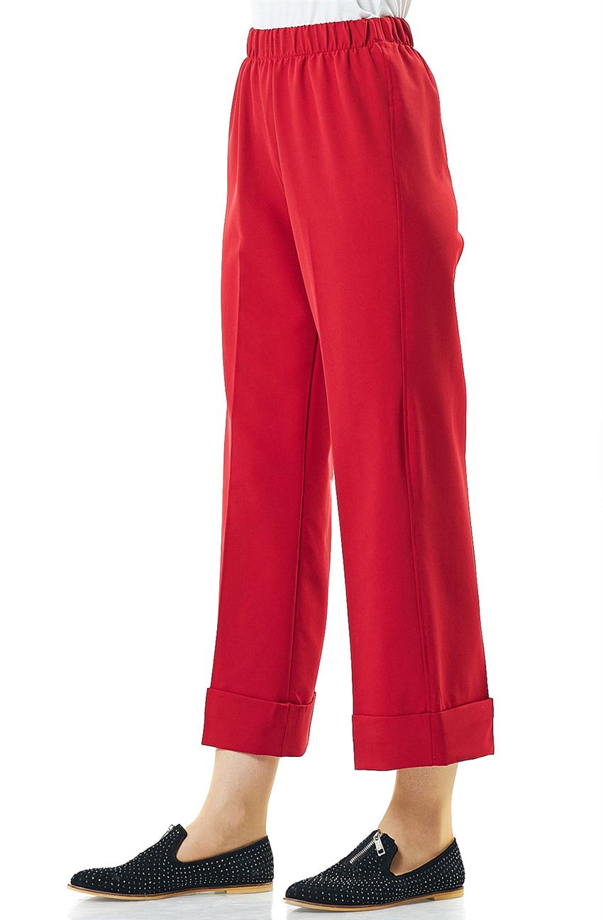 Pants-Red BL1058-34