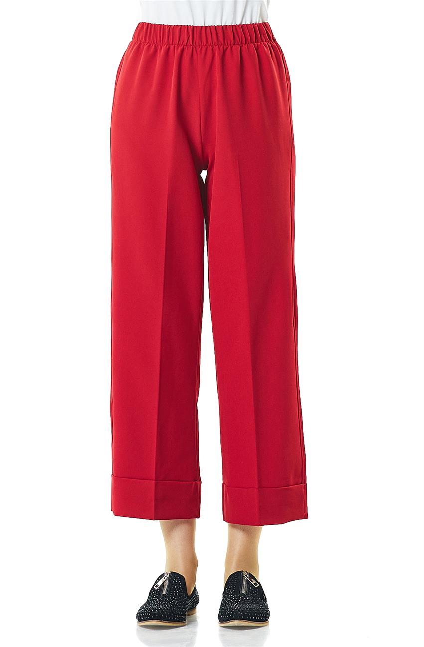 Pants-Red BL1058-34
