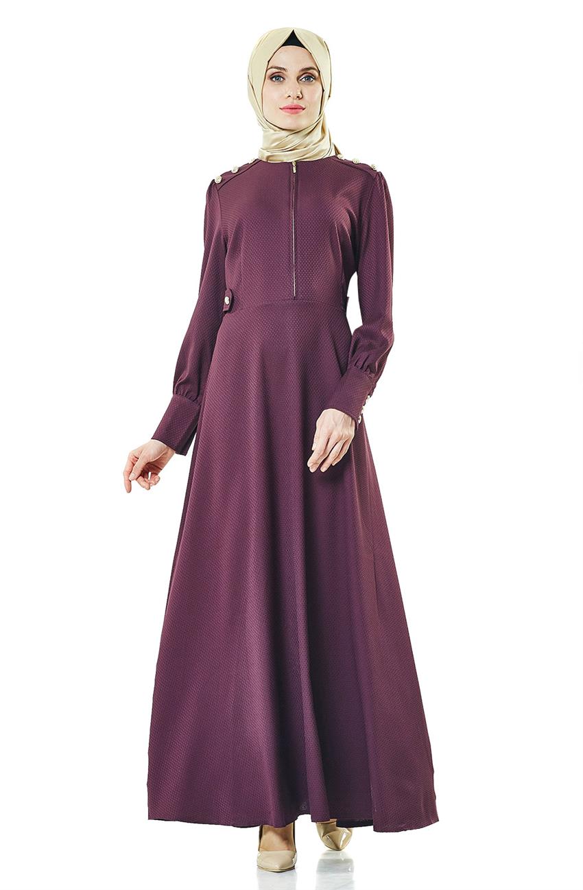 Ameerah Dress-İncir Kabuğu 5940-125