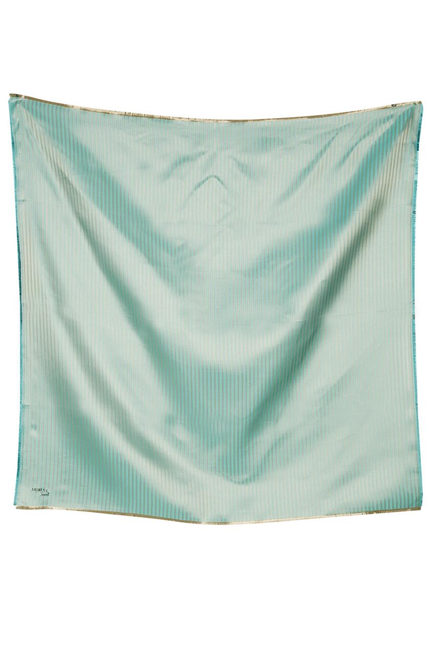 Armine Scarf DS-104-7 Turquoise Camel