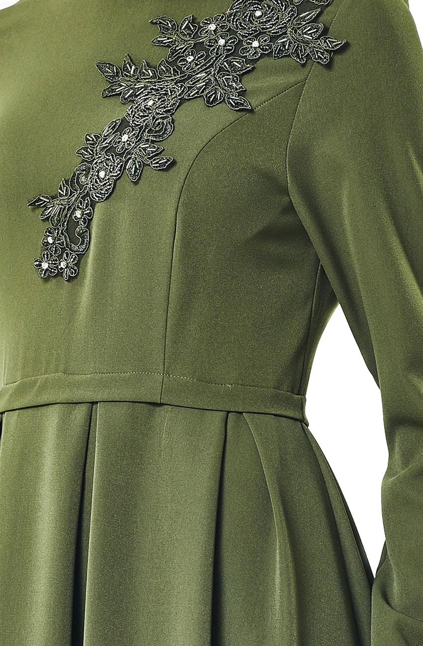 Evening Dress Dress-Green 1724-21