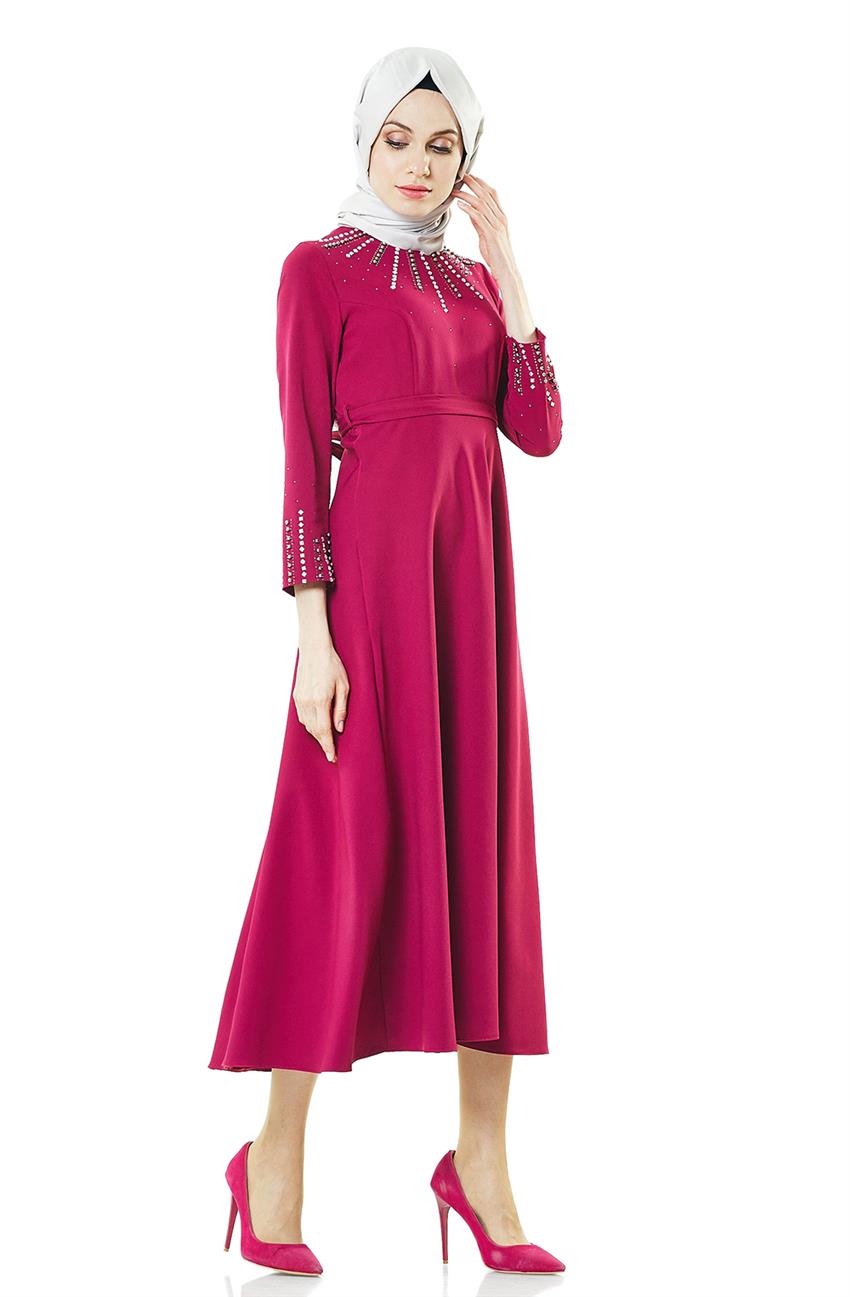 فستان سهرة فستان-فوشي ar-1769-43
