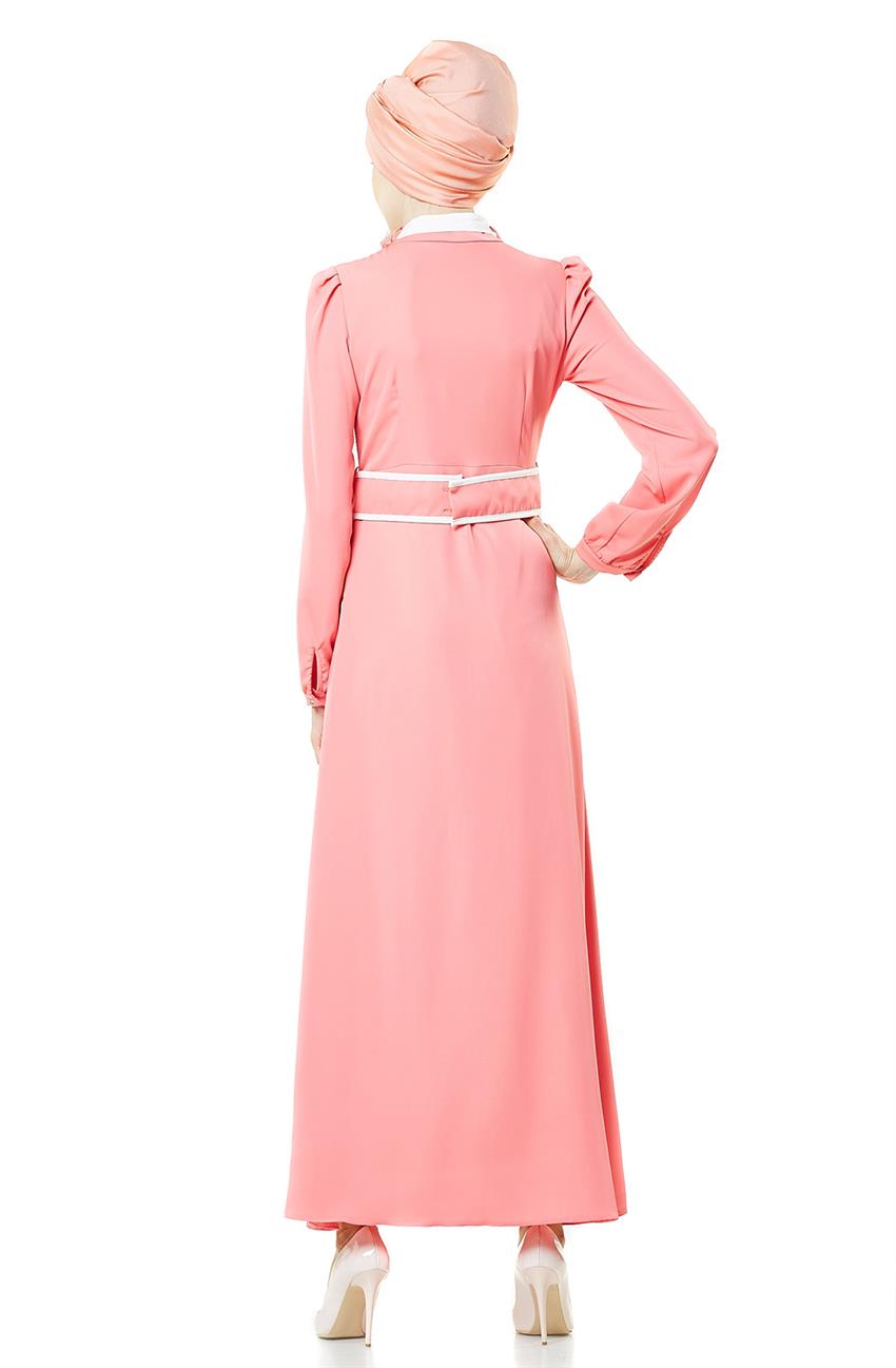 Tuğba فستان-وردي ar-0274-15