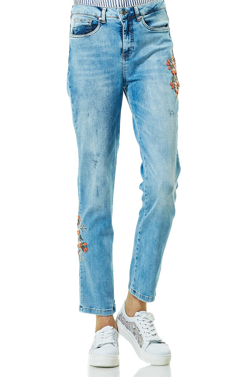 Jeans Pants-Blue KA-B7-19091-09