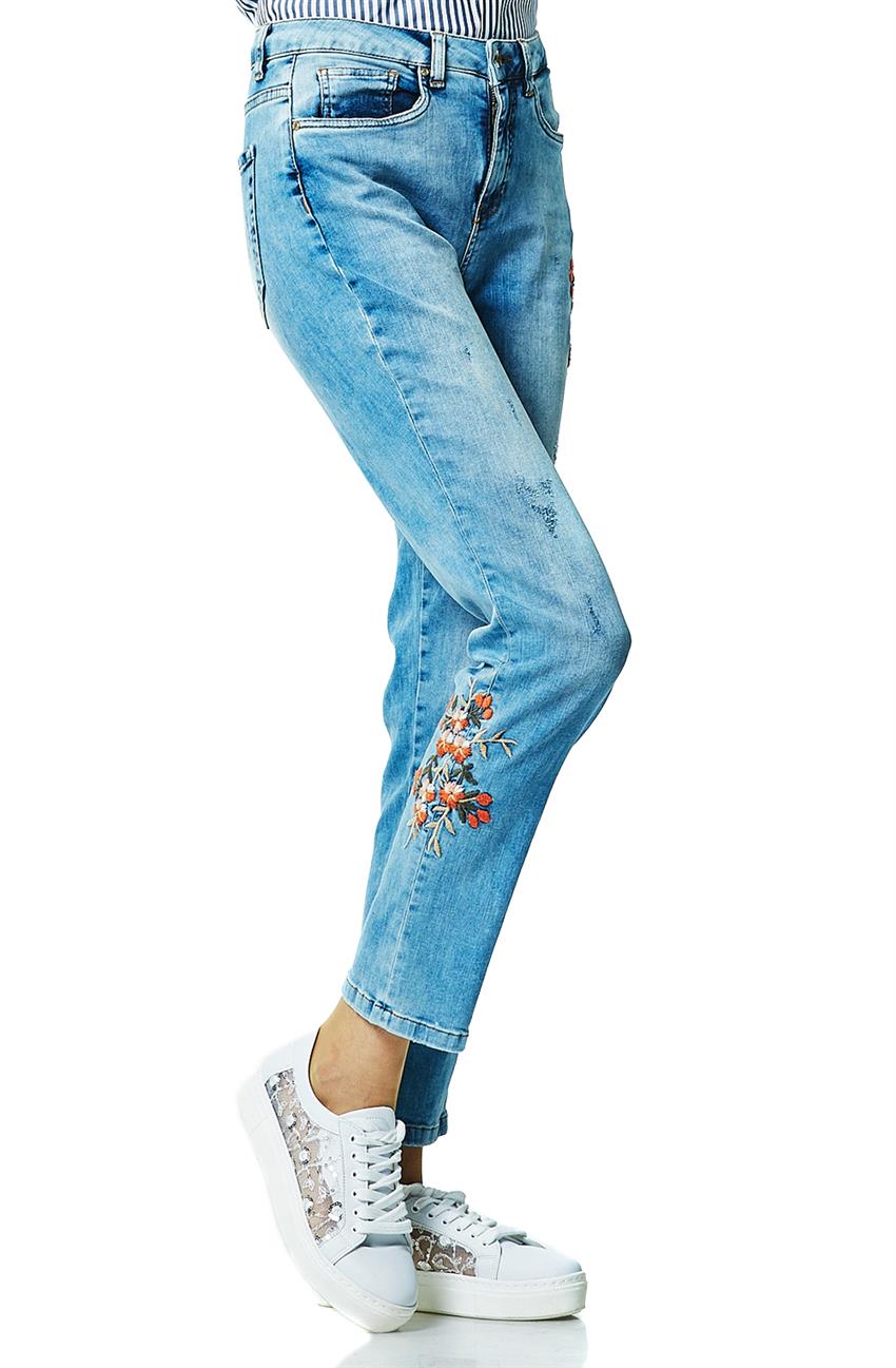 Jeans Pants-Blue KA-B7-19091-09