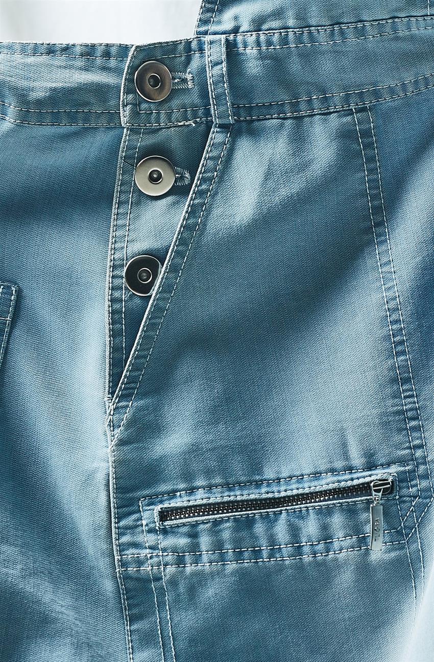 Tuğba Venn جينز فستان-فاتح أزرق F7366-16